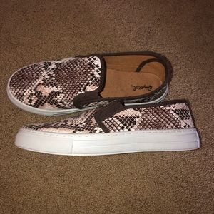 Snake Print Shoes